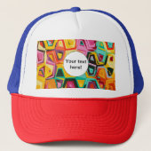 カラフルの穴の質 キャップ (正面)