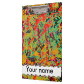 カラフルの穴の質 クリップボード (左)