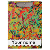 カラフルの穴の質 クリップボード (正面)