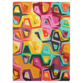 カラフルの穴の質 クリップボード (裏面)