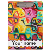 カラフルの穴の質 クリップボード (正面)