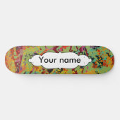 カラフルの穴の質 スケートボード (横)