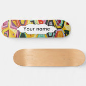 カラフルの穴の質 スケートボード (横)