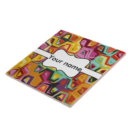 カラフルの穴の質 タイル (側面)