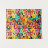 カラフルの穴の質 タペストリー (正面(横))