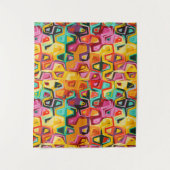 カラフルの穴の質 タペストリー (正面)