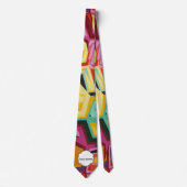 カラフルの穴の質 ネクタイ (正面)