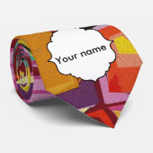 カラフルの穴の質 ネクタイ (ロール)