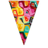 カラフルの穴の質 バンティングフラッグ (第1の旗)