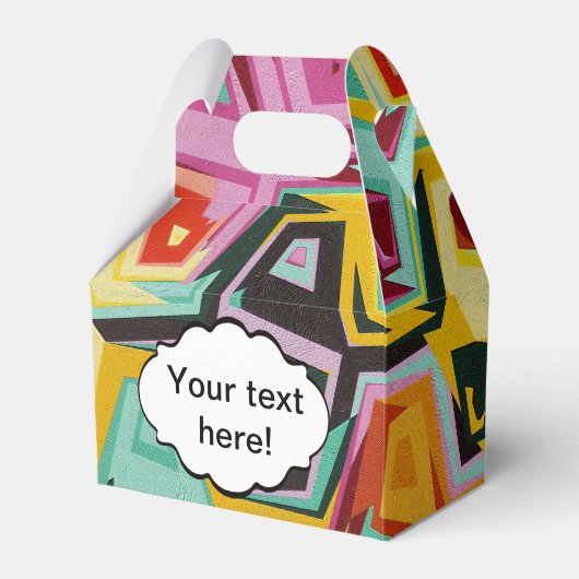 カラフルの穴の質 フェイバーボックス (正面サイド)