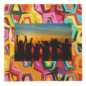 カラフルの穴の質 フォトキューブ (正面)