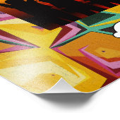 カラフルの穴の質 フォトプリント            (角)