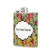 カラフルの穴の質 フラスク (左)