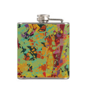 カラフルの穴の質 フラスク (裏面)