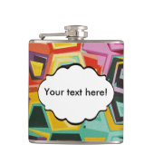 カラフルの穴の質 フラスク (正面)