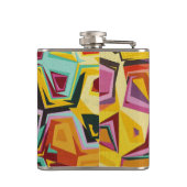 カラフルの穴の質 フラスク (裏面)