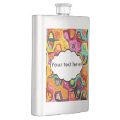 カラフルの穴の質 フラスク (右)