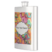 カラフルの穴の質 フラスク (左)