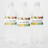 カラフルの穴の質 ペットボトルラベル (ボトル)