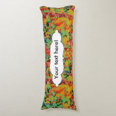 カラフルの穴の質 ボディピロー (正面縦)