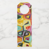 カラフルの穴の質 ボトルネックタグ (裏面)