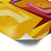 カラフルの穴の質 ポスター (コーナー)