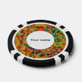 カラフルの穴の質 ポーカーチップ (シングル)