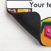 カラフルの穴の質 マウスパッド (コーナー)