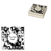 カラフルの穴の質 ラバースタンプ (押印)