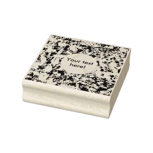 カラフルの穴の質 ラバースタンプ (スタンプ)