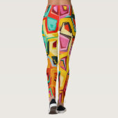 カラフルの穴の質 レギンス (裏面)