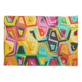 カラフルの穴の質 枕カバー (裏面)