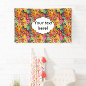 カラフルの穴の質 横断幕 (インサイチュ)