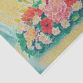 カラフルの花の絵を描くこと 薄葉紙 (詳細)