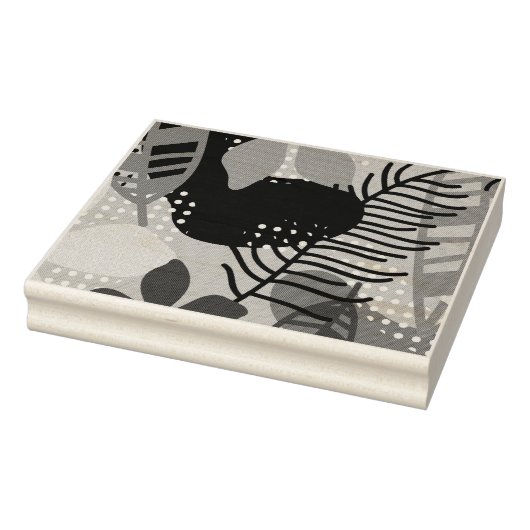 カラフルの花の背景 ラバースタンプ (スタンプ)