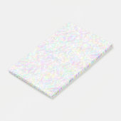 カラフルの落書きの付箋のパッド ポストイット (アングル)