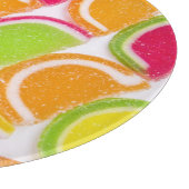 カラフルの違うなゼリーキャンデー カッティングボード (角)