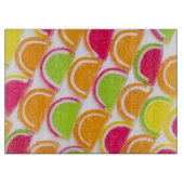 カラフルの違うなゼリーキャンデー カッティングボード (正面)