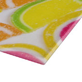 カラフルの違うなゼリーキャンデー カッティングボード (角)