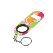 カラフルの違うなゼリーキャンデー キーホルダー栓抜き (裏面アングル)