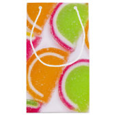 カラフルの違うなゼリーキャンデー スモールペーパーバッグ (裏面)