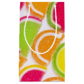 カラフルの違うなゼリーキャンデー スモールペーパーバッグ (正面)