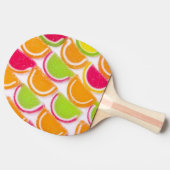 カラフルの違うなゼリーキャンデー 卓球ラケット (横)