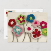 カラフルの頬花 ポストカード (正面/裏面)