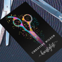 カラフルの髪結い鋏