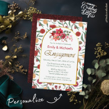 カラフルはっきりしたフローラ開花婚約パーティ