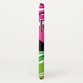 カラフルはグランジなブラシのファンキーな抽象美術の箱をぽんと鳴らします Case-Mate iPhoneケース (裏面/右)