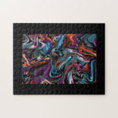 カラフルはジグソーパズルを抽出します ジグソーパズル (横)