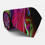 カラフルはデザインのタイに大理石模様をつけました ネクタイ (ロール)