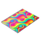 カラフルはパターン、偽りなく元の設計を抽出します ノートブック (左側)